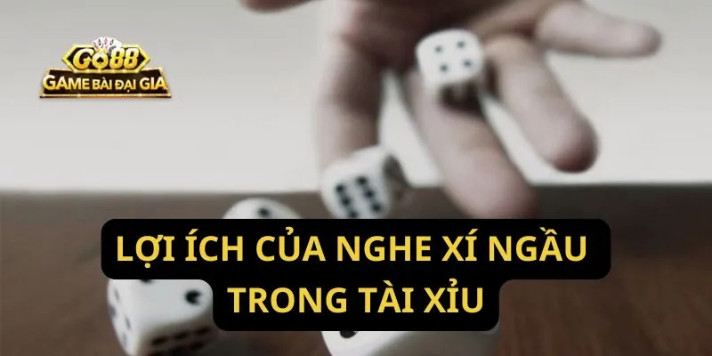 Lợi ích của nghe xí ngầu trong tài xỉu