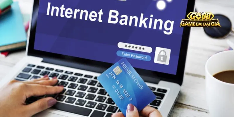 Rút tiền qua ngân hàng