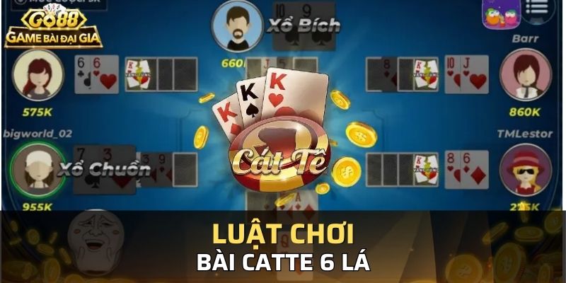 Chia sẻ thông tin cơ bản nhất về cách chơi bài Catte 6 lá