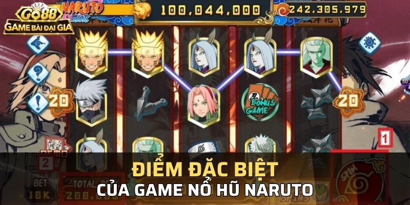 Những ưu điểm nổi bật của trò chơi quay hũ Naruto