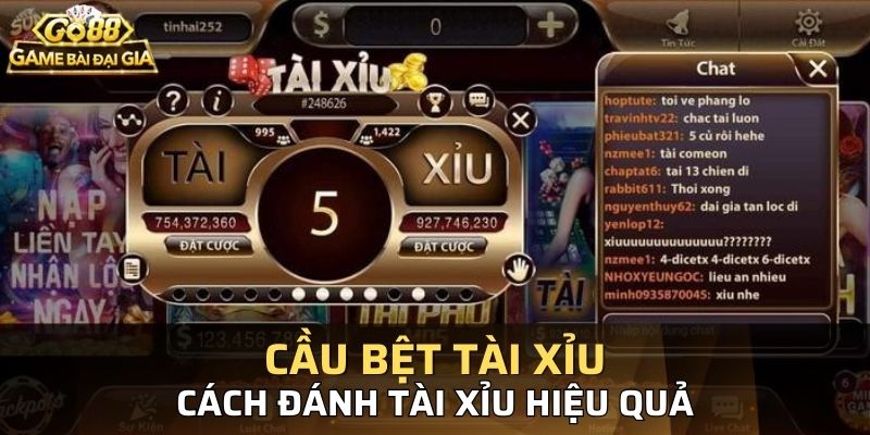 Cầu bệt trong tài xỉu mở ra những cách chơi hiệu quả cho bạn