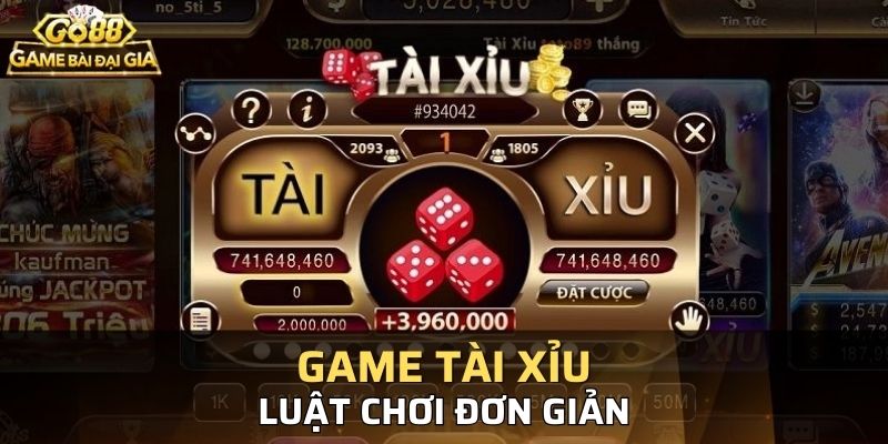 Không mất nhiều thời gian để bạn nắm luật chơi game tài xỉu